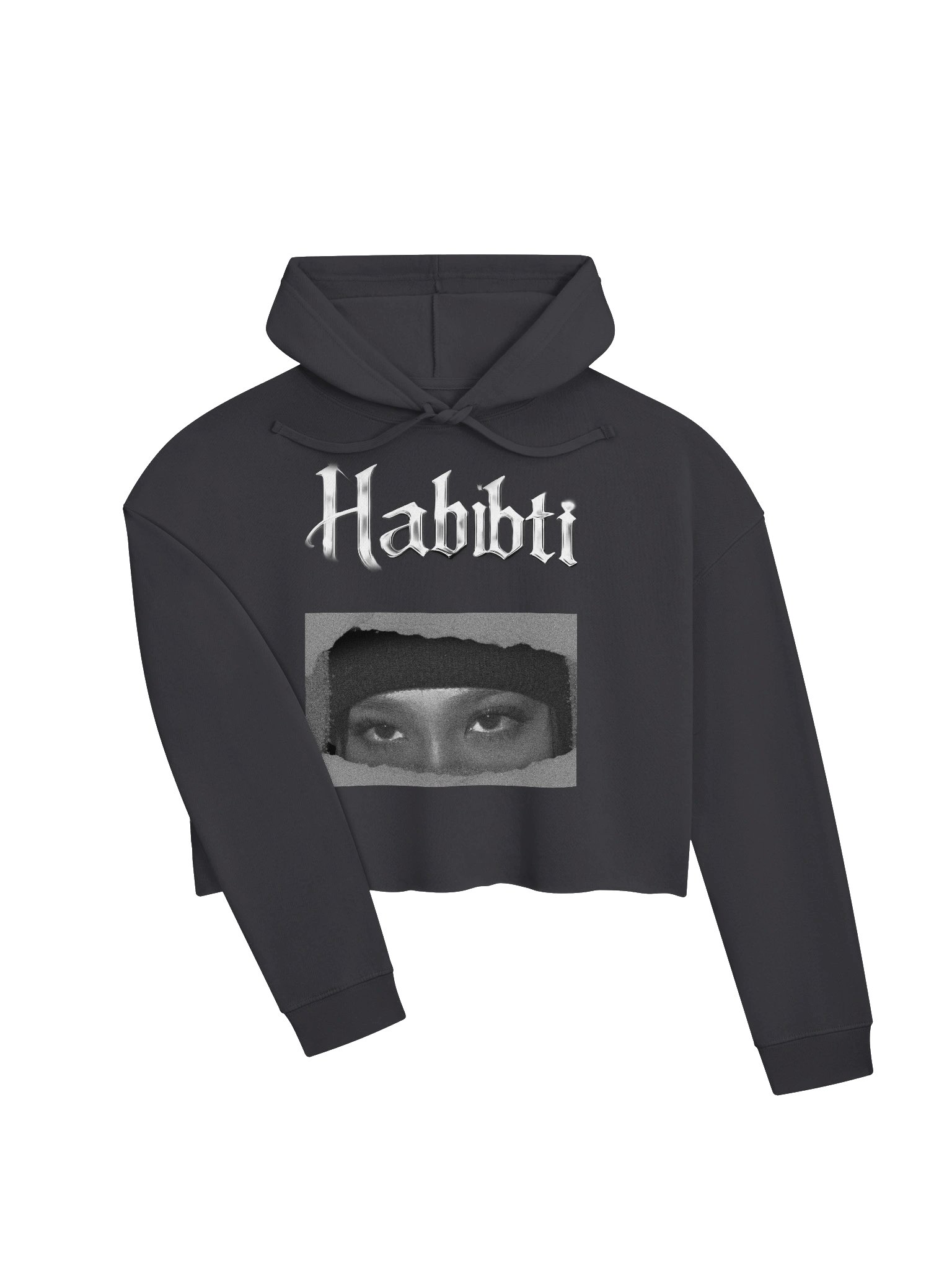 Habibti Eyes Crop Hoodie product image (6)