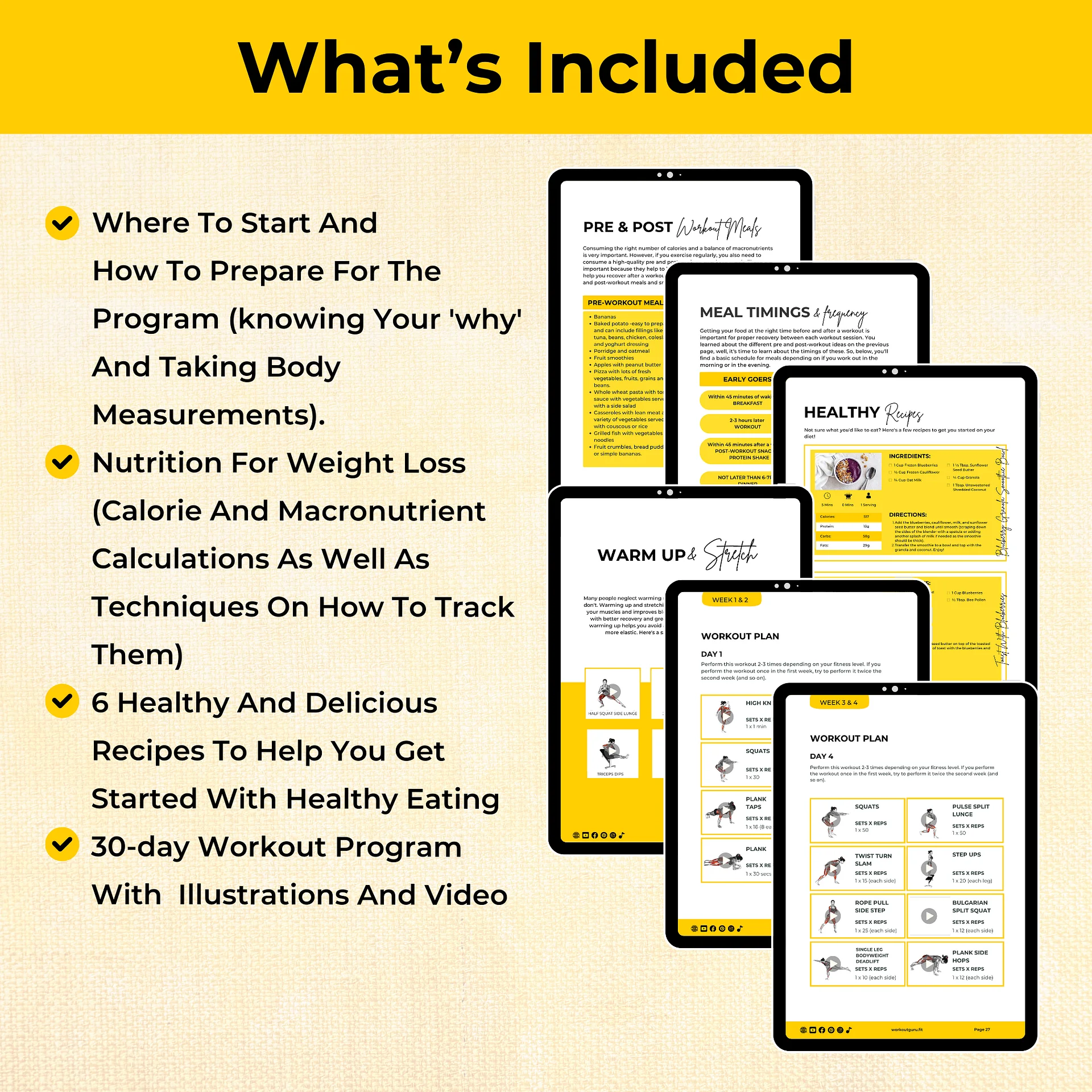 30-day Home-Based Weight Loss Workout Program product image (3)