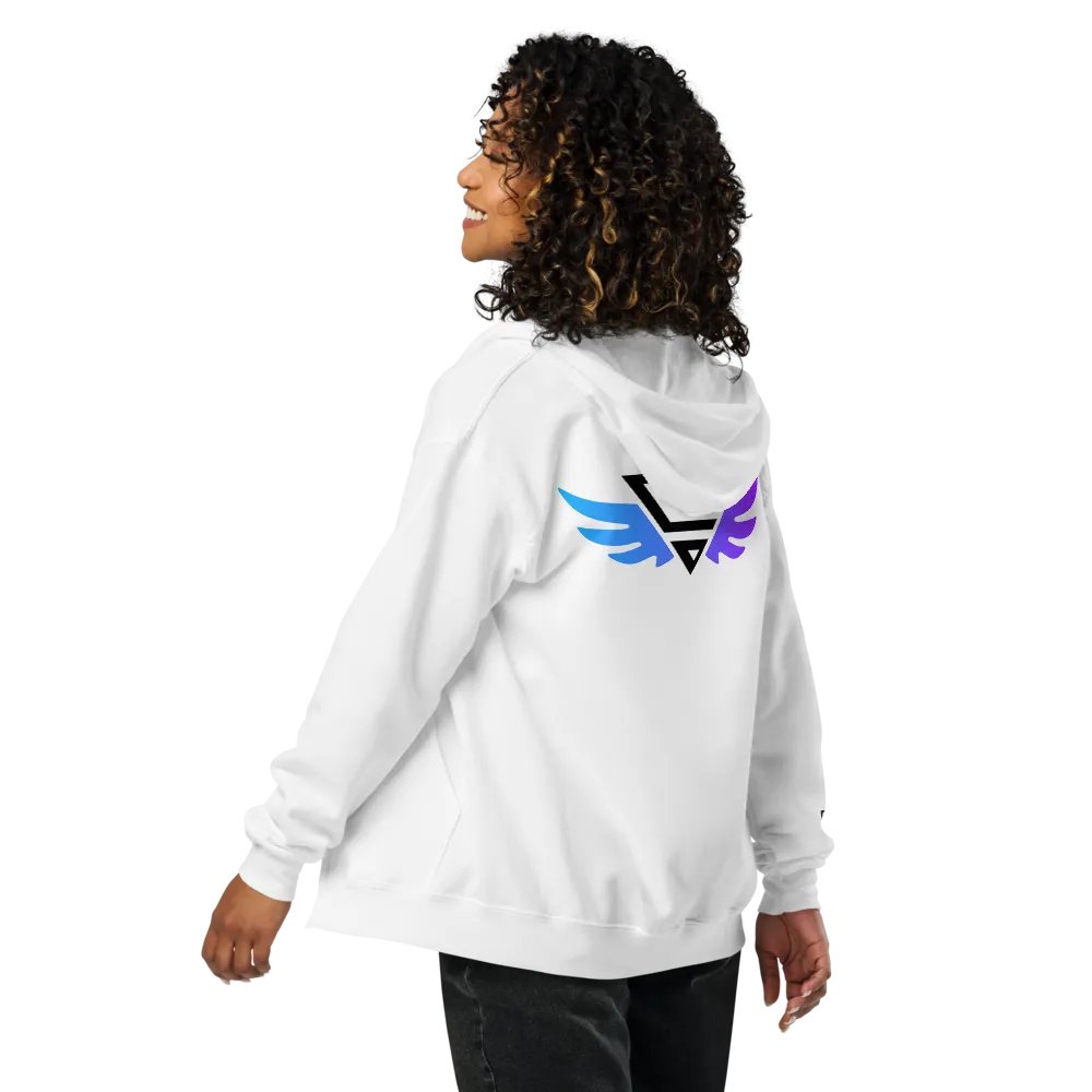 CraytoX Zip-Hoodie - White product image (7)