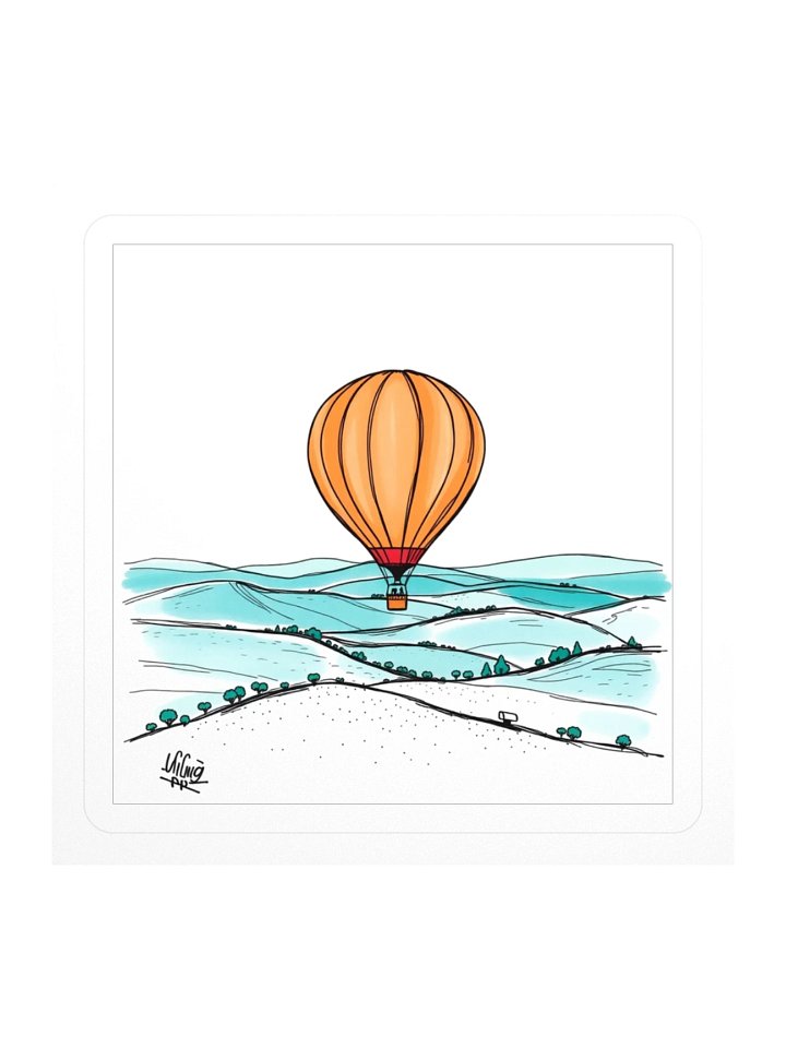Aleen Hot Air Balloon Sticker product image (1)