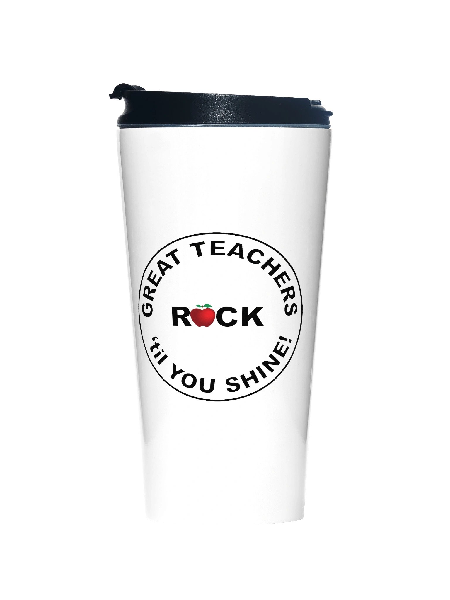 GREAT TEACHERS ROCK! TRAVEL MUG product image (1)
