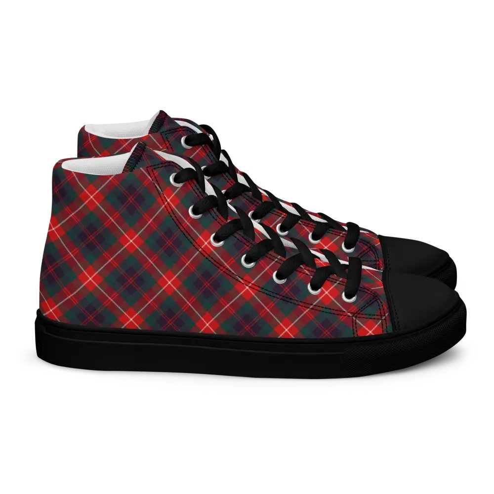 Fraser Tartan Men's High Top Shoes product image (3)