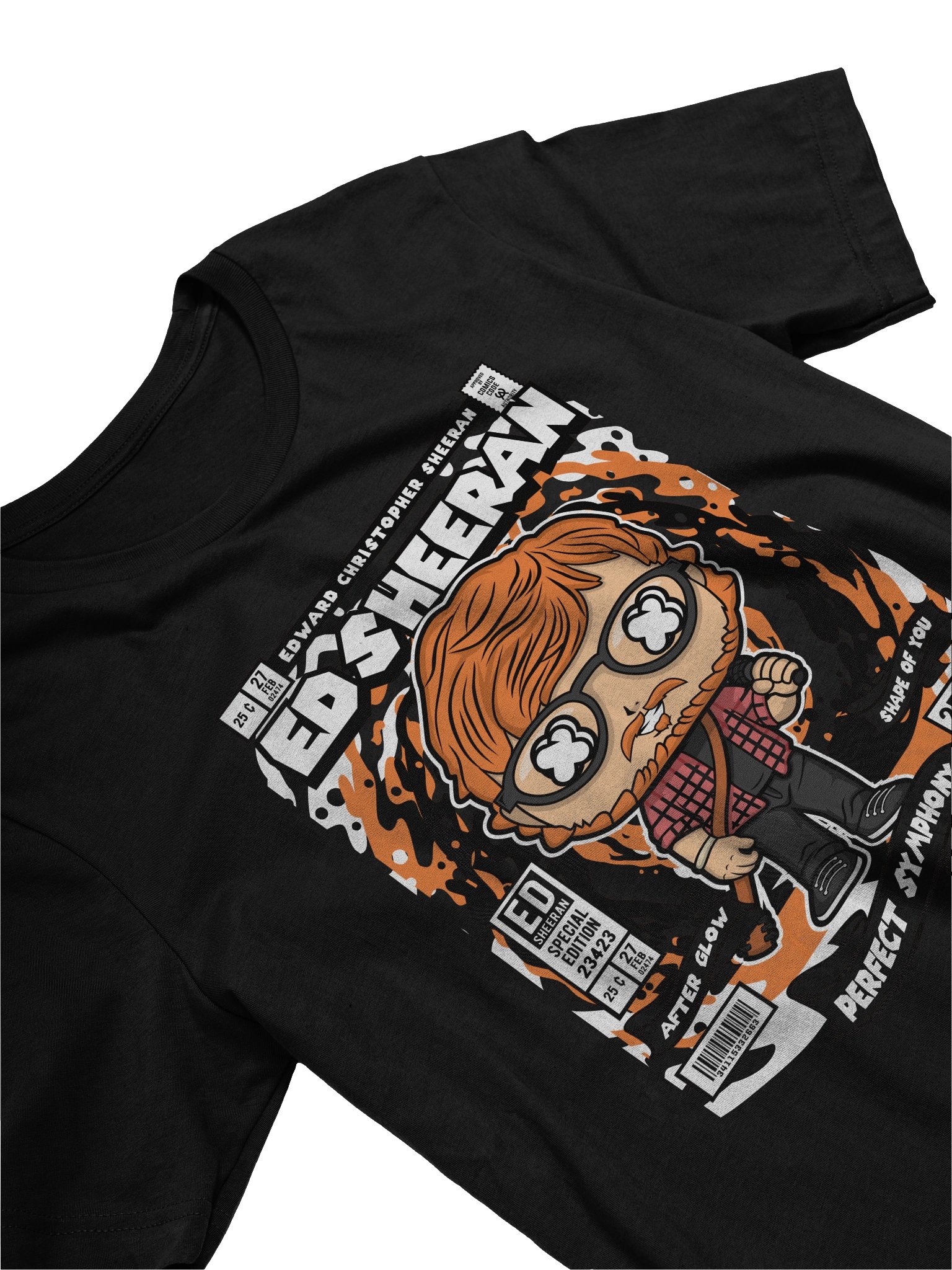 Comic Edition Ed Sheeran Guitarist Tee product image (3)