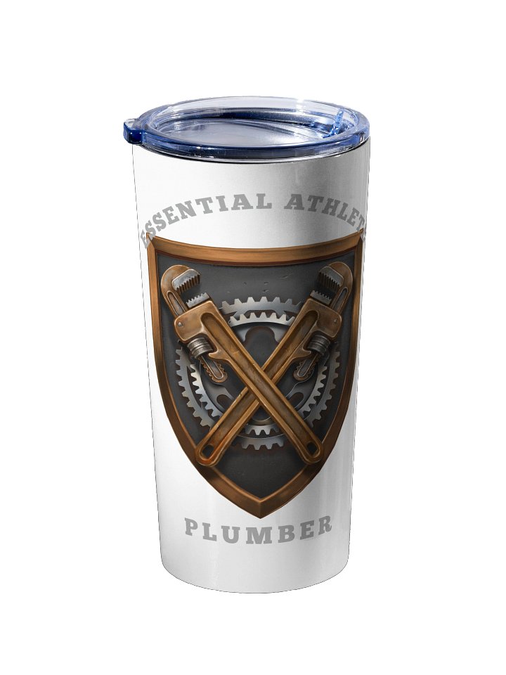 Shield Series: Plumber Edition (White) Tumbler product image (2)