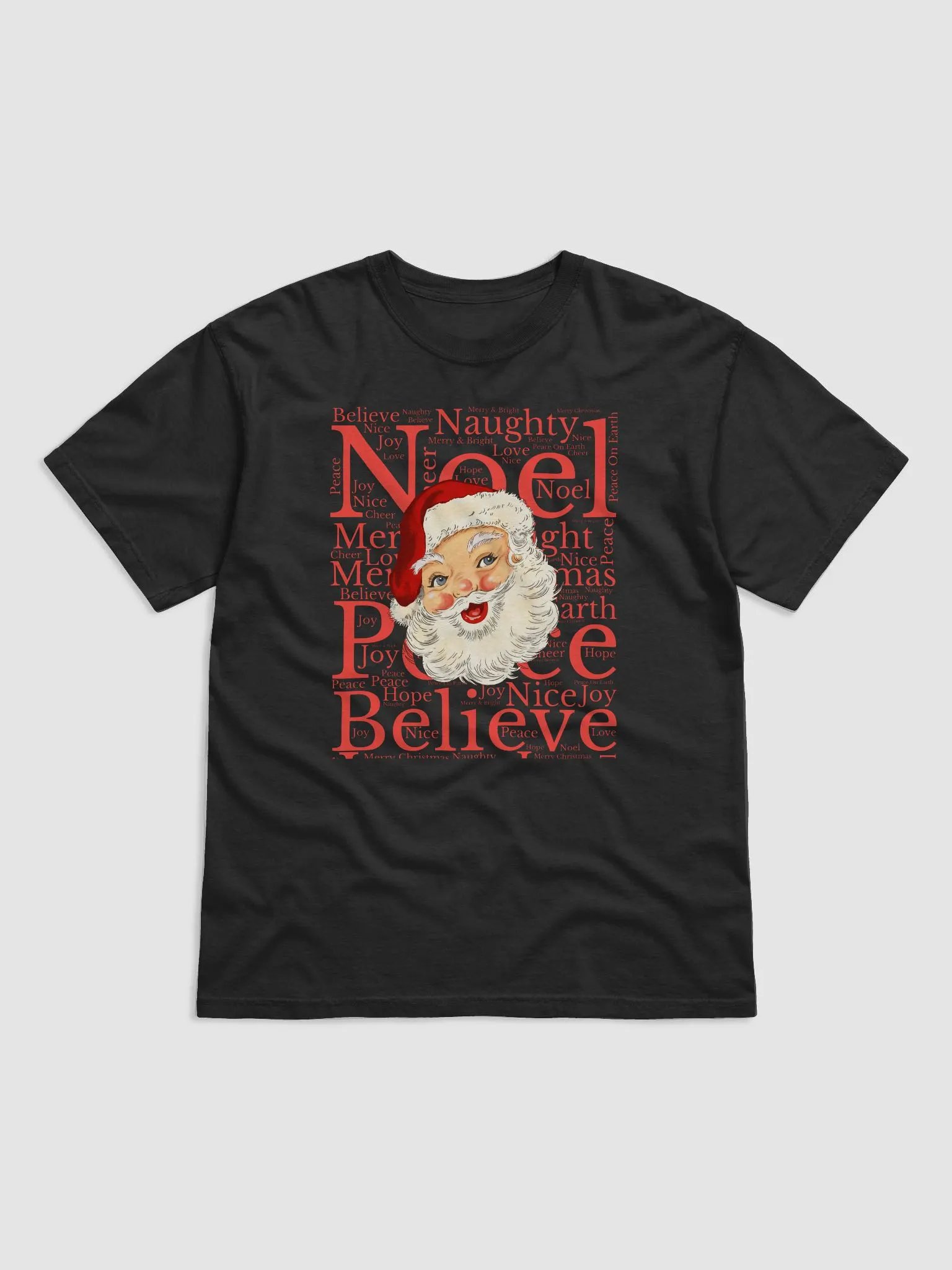 Retro Santa Word Cloud product image (2)