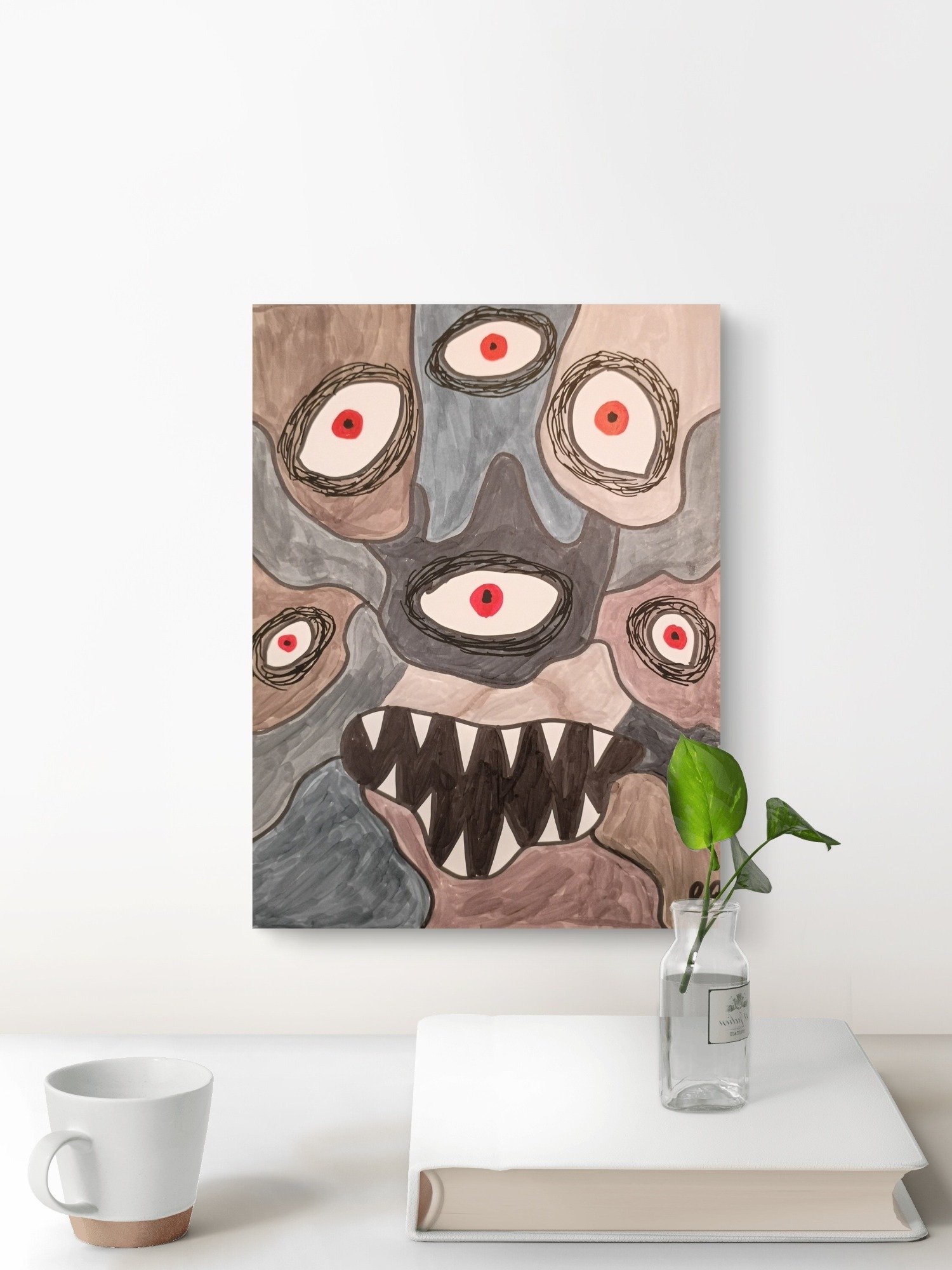 Malevolent Original Drawing product image (1)