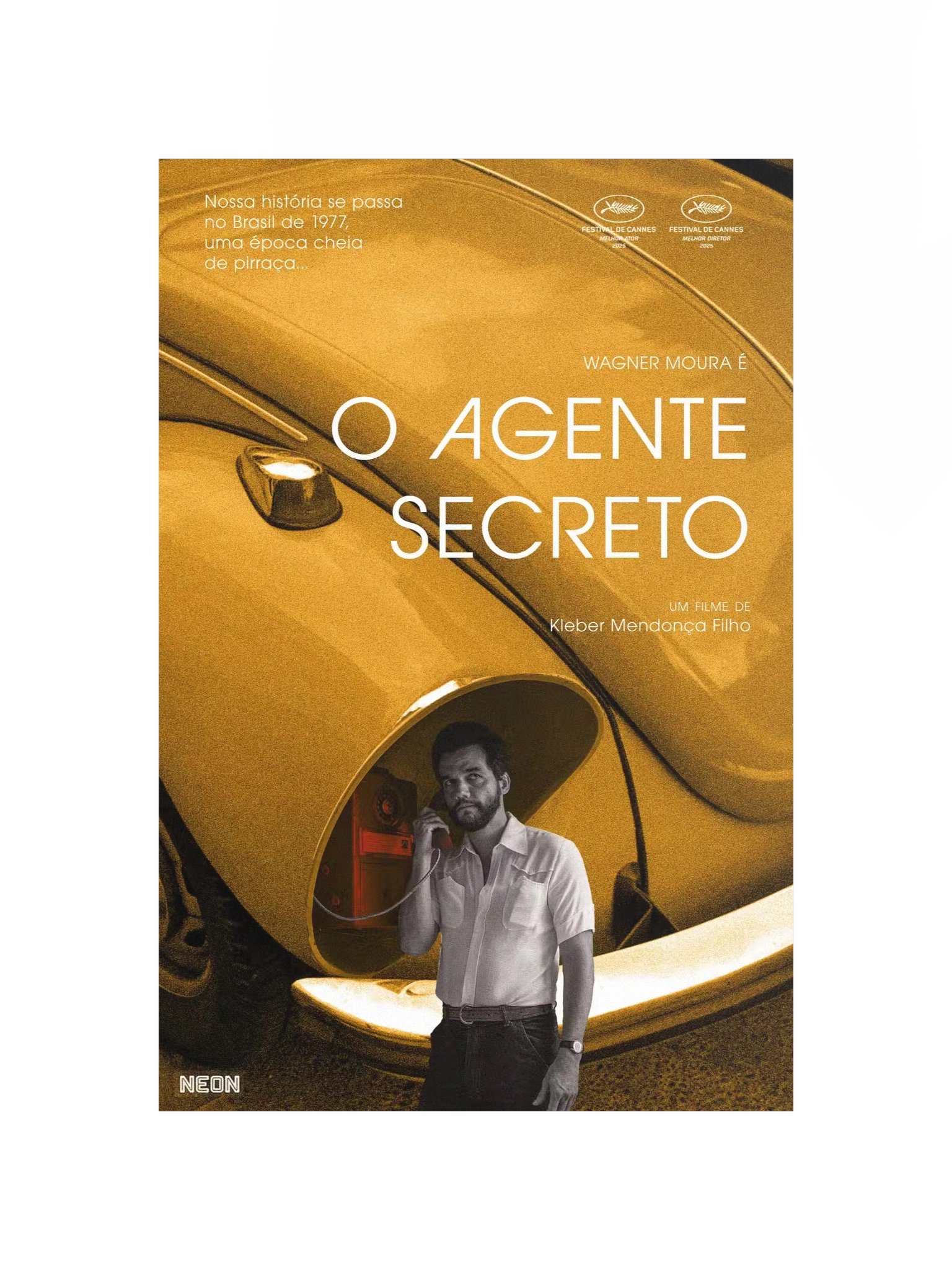 O Agente Secreto Movie Poster (Portuguese) product image (4)