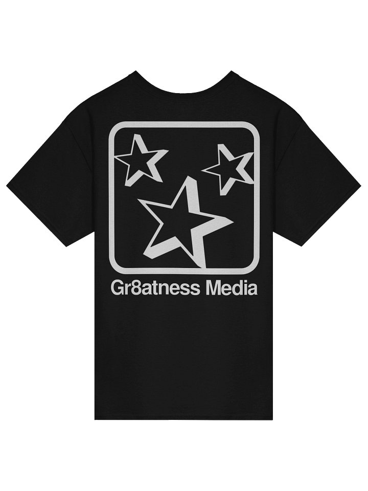 Classic Gr8atness Media™ Tee [Dark Mode] product image (2)
