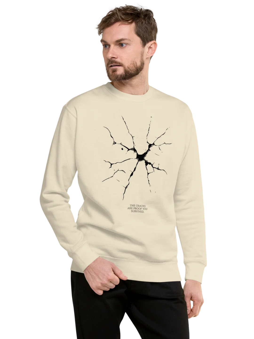 CRACKS — Survivor Sweatshirt product image (1)