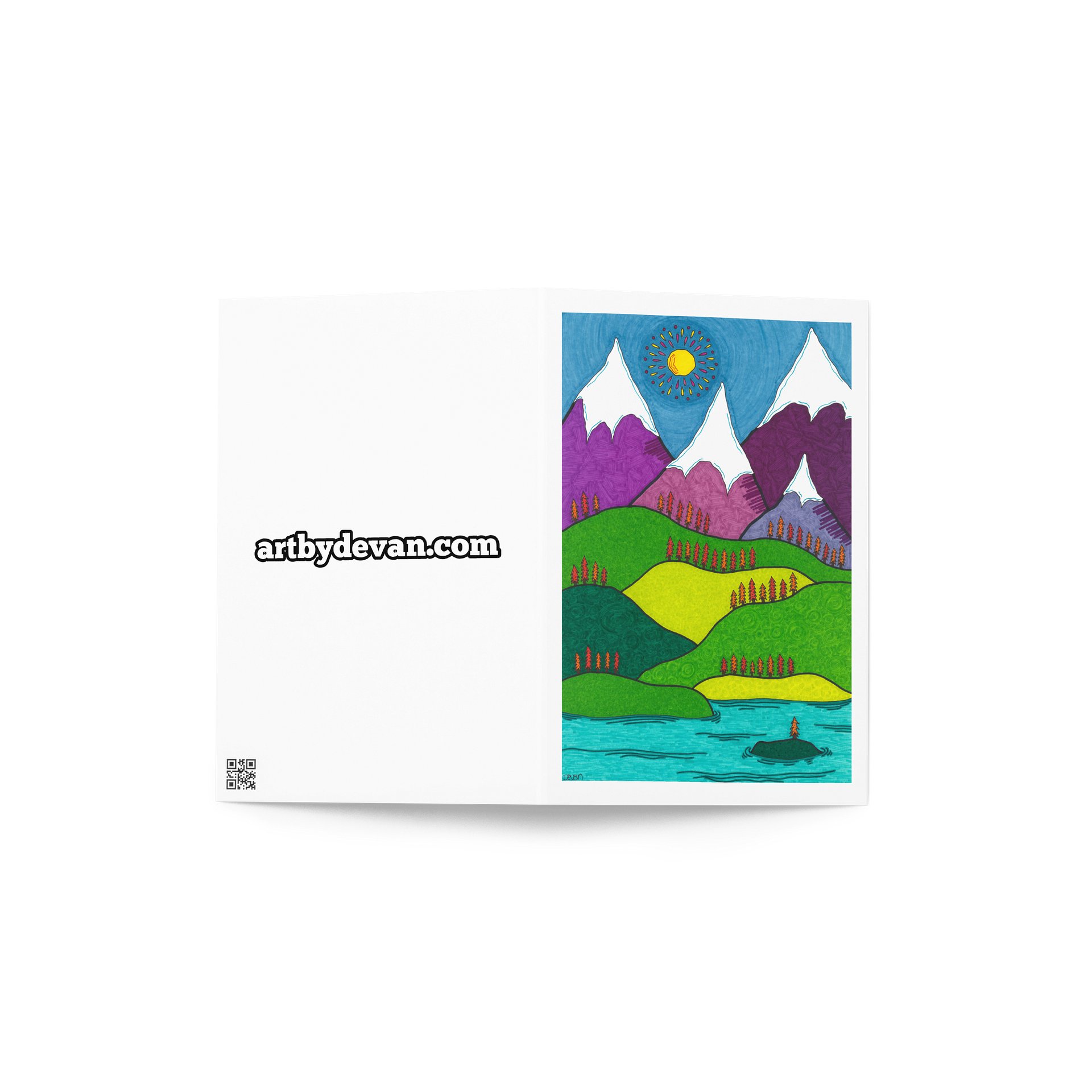Art Card: Island in the Mountains product image (2)