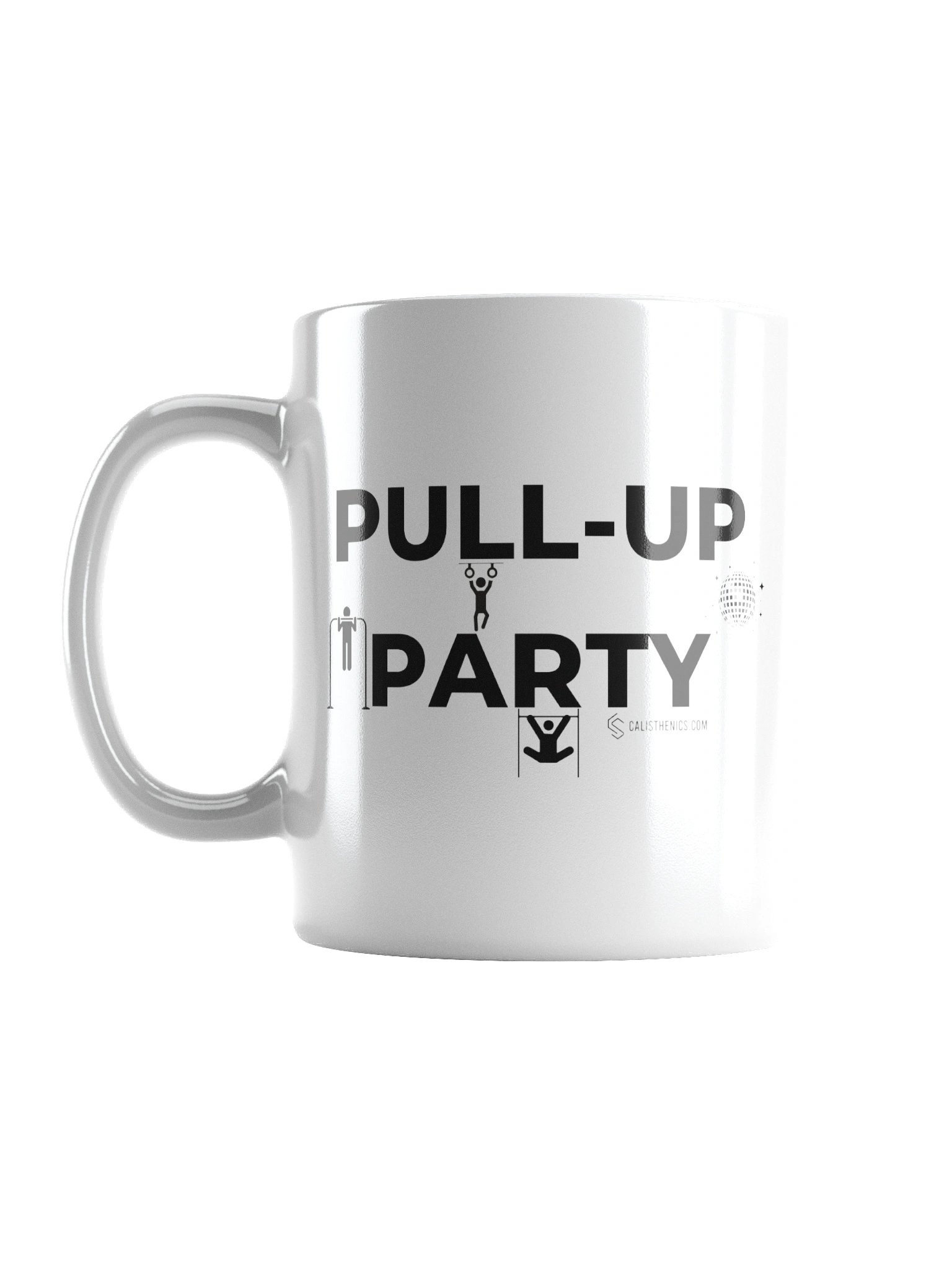 Pull-Up Party Mug (White) product image (2)