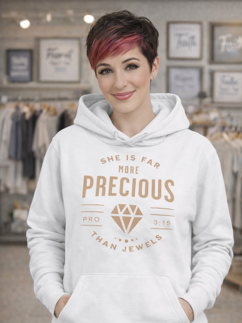 More Precious Than Jewel Hoodie product image (2)