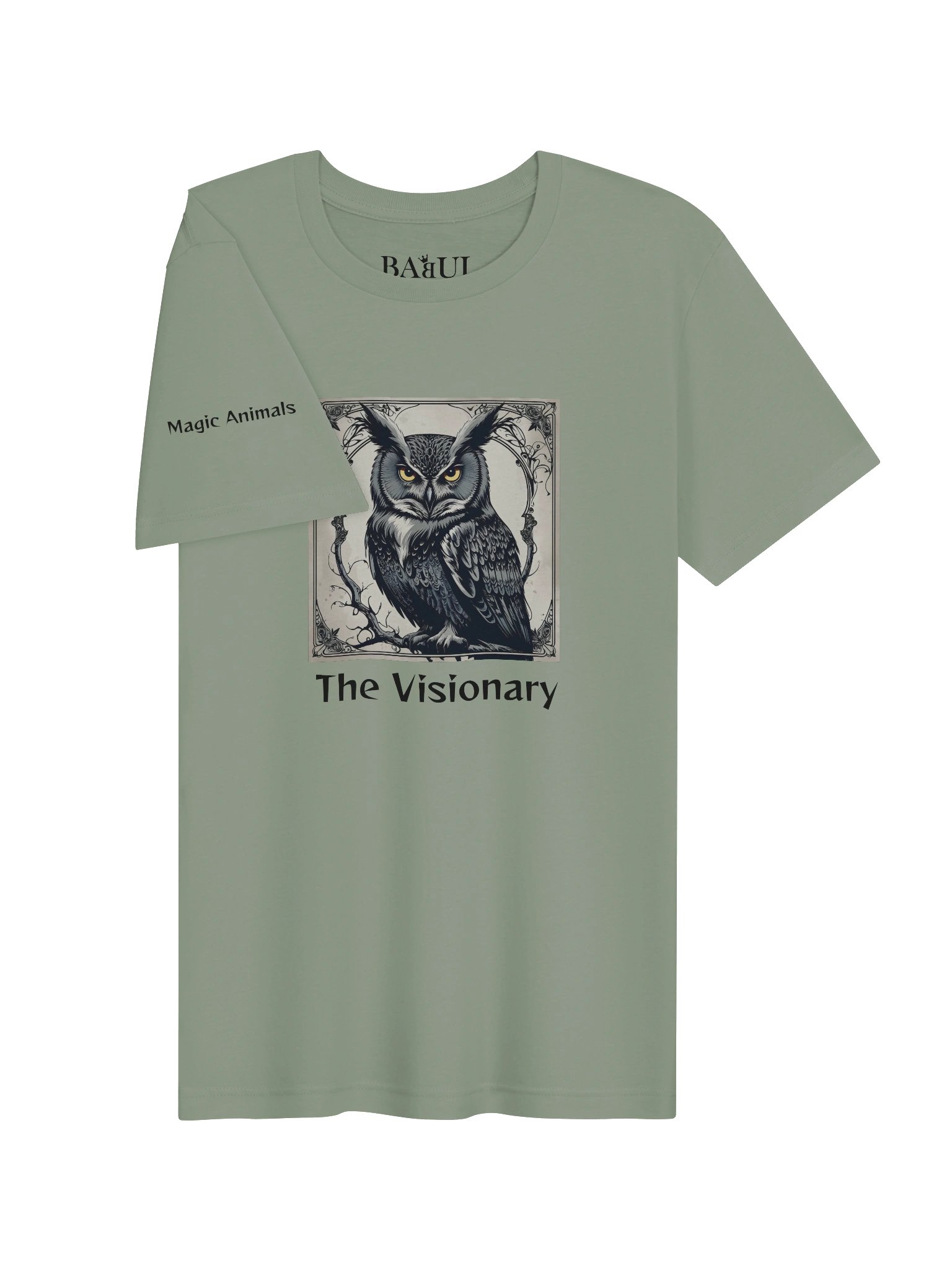 OWL – The Visionary - Magic Animals T-Shirt - (front graphic) product image (4)