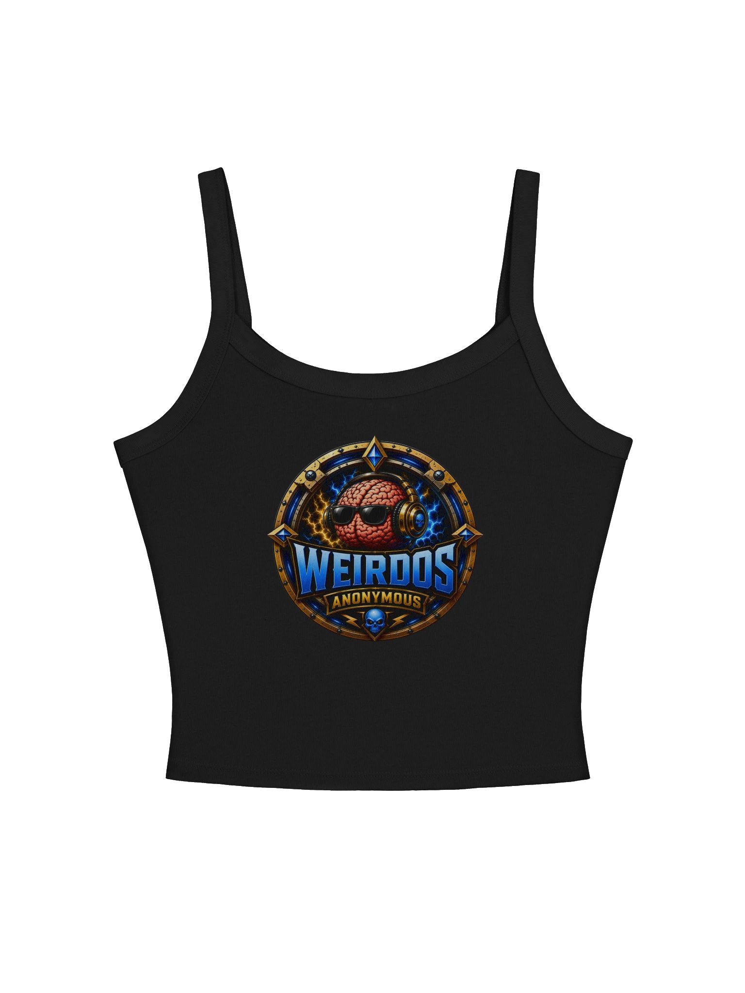 Beard__Oh Weirdos Anonymous Micro-Rib Tank product image (1)