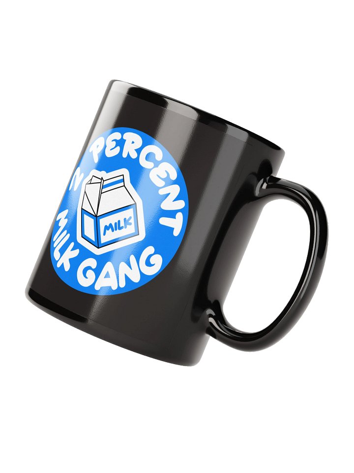 Milk Gang 2 Percent Milk Black Mug product image (3)