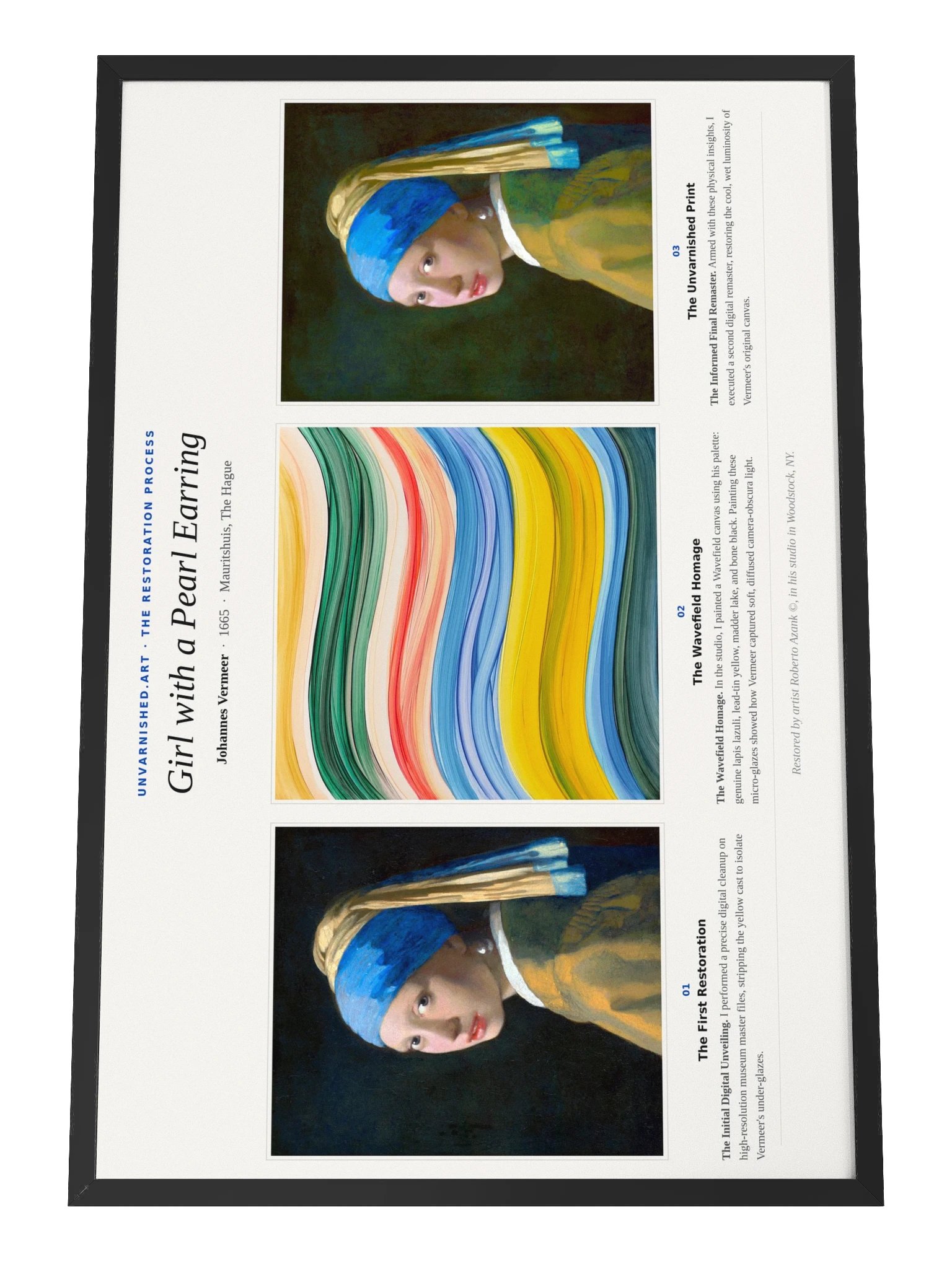 Girl with a Pearl Earring — Framed Process Poster product image (1)