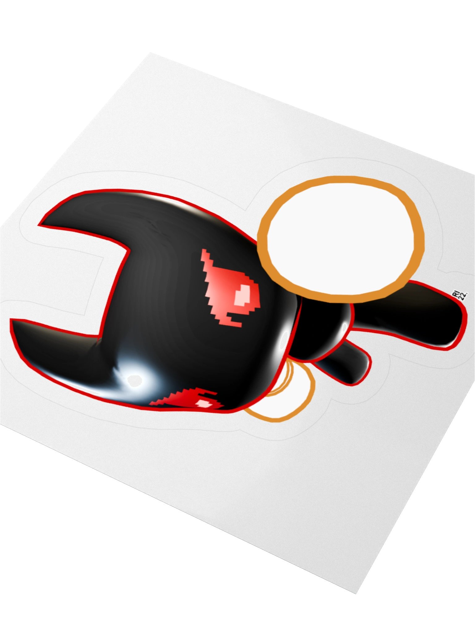 DARK GLOVES Sticker product image (3)
