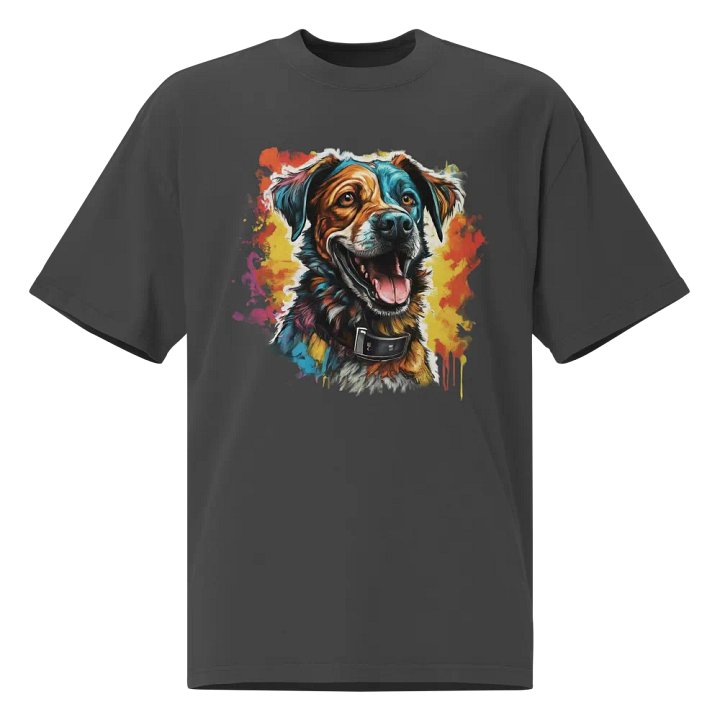 Vibrant Canine Bliss Faded T-Shirt product image (1)