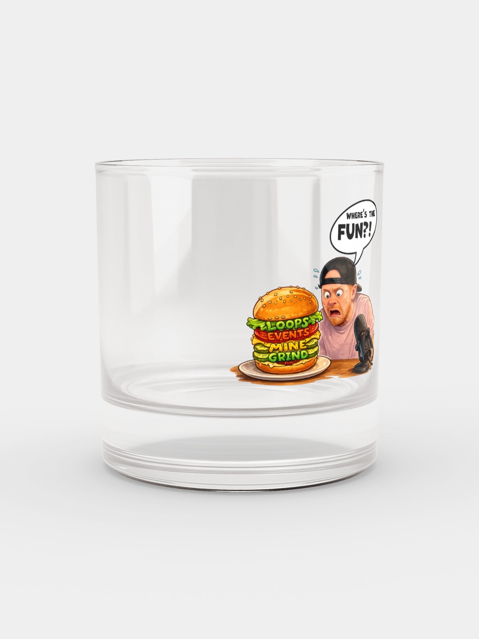 Where's the fun? - Whiskey glass! product image (2)