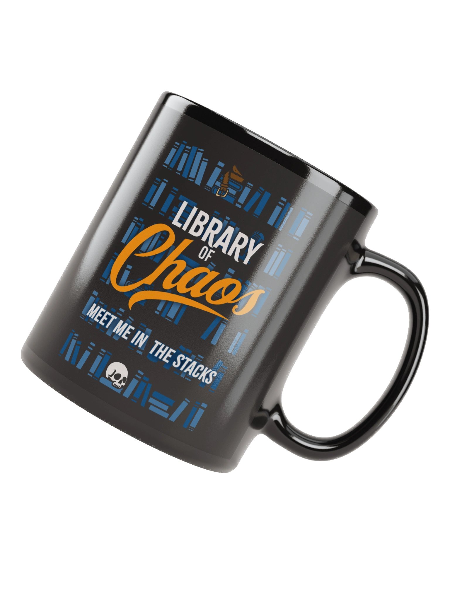 Library of Chaos Mug Black product image (4)