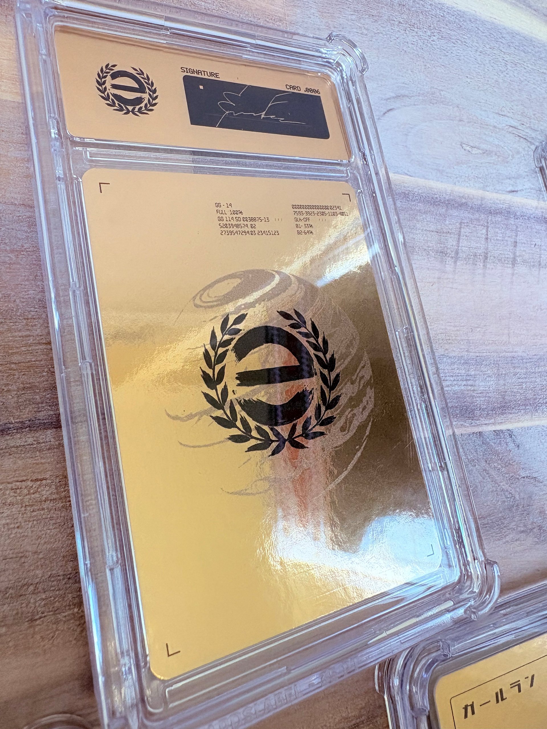 GOLD Sorrow Bearer Card product image (2)