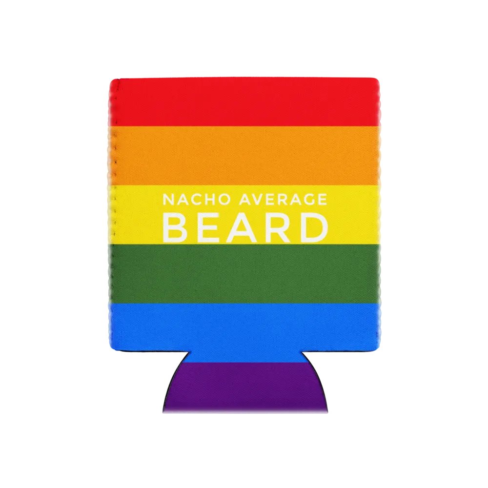 Coozie Can Cooler (Design: Nacho Average Beard) product image (1)