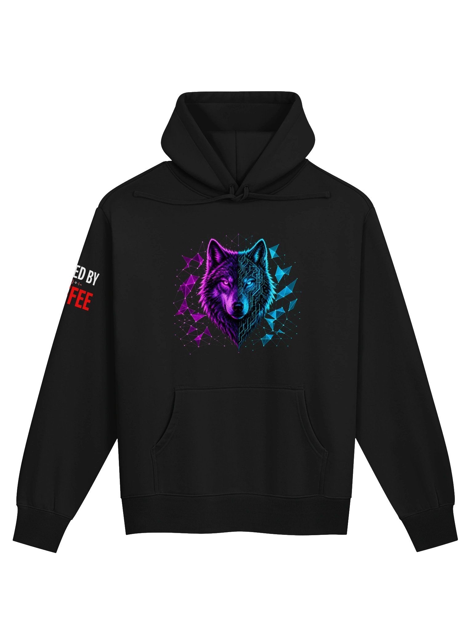 Cyber Blood Wolf Hoodie product image (2)