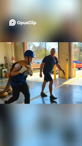 Firefighter Training Challenge! #firstresponders #firedepartment #firefighter #fireman #mentalhealth #training #challenge