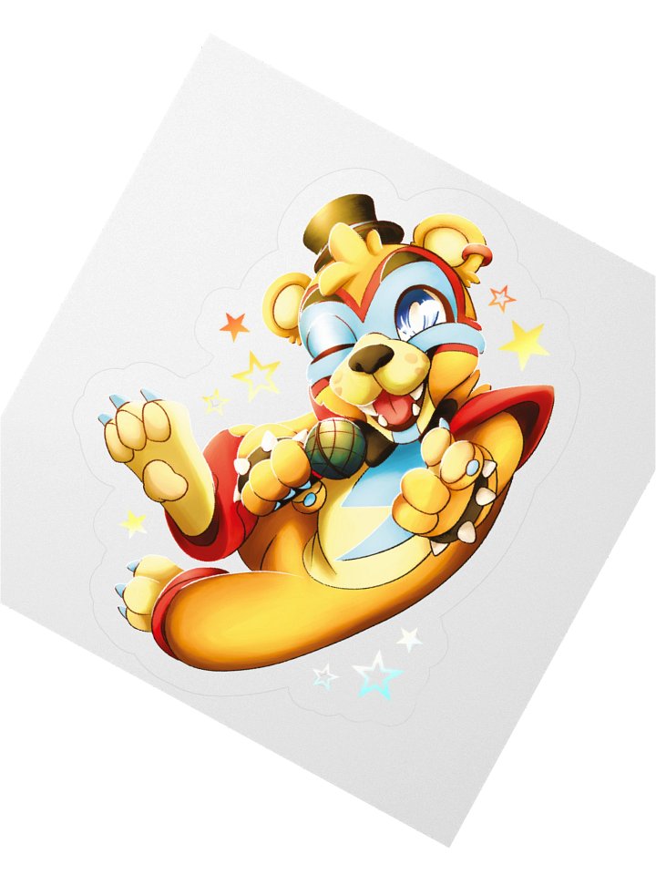 Glamrock Freddy - sticker product image (4)