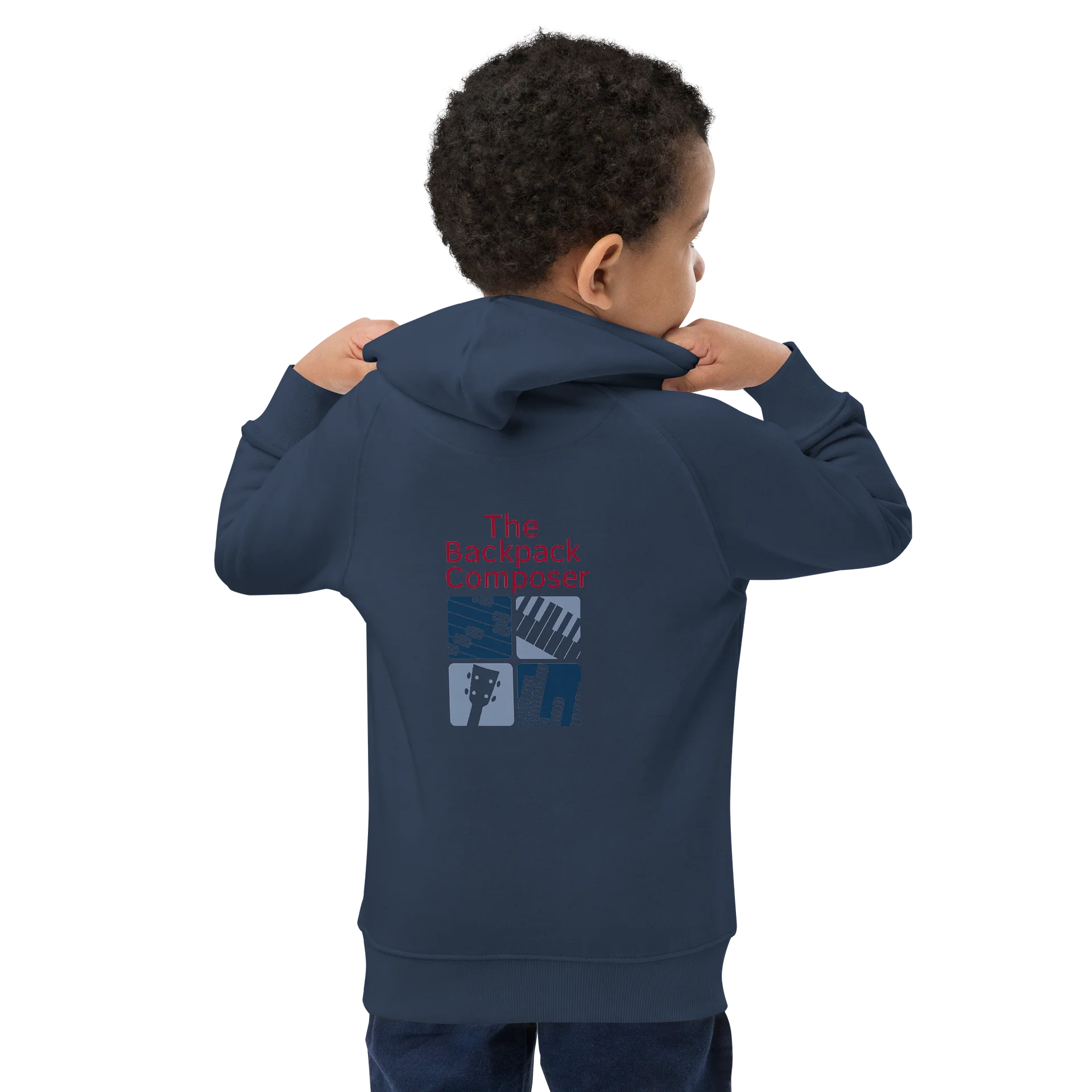 The Backpack Composer - Youth Hoodie product image (5)