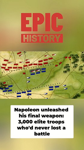 Napoleon had 3,000 of the most feared soldiers in Europe — and he waited too long to use them. The Imperial Guard's final cha...
