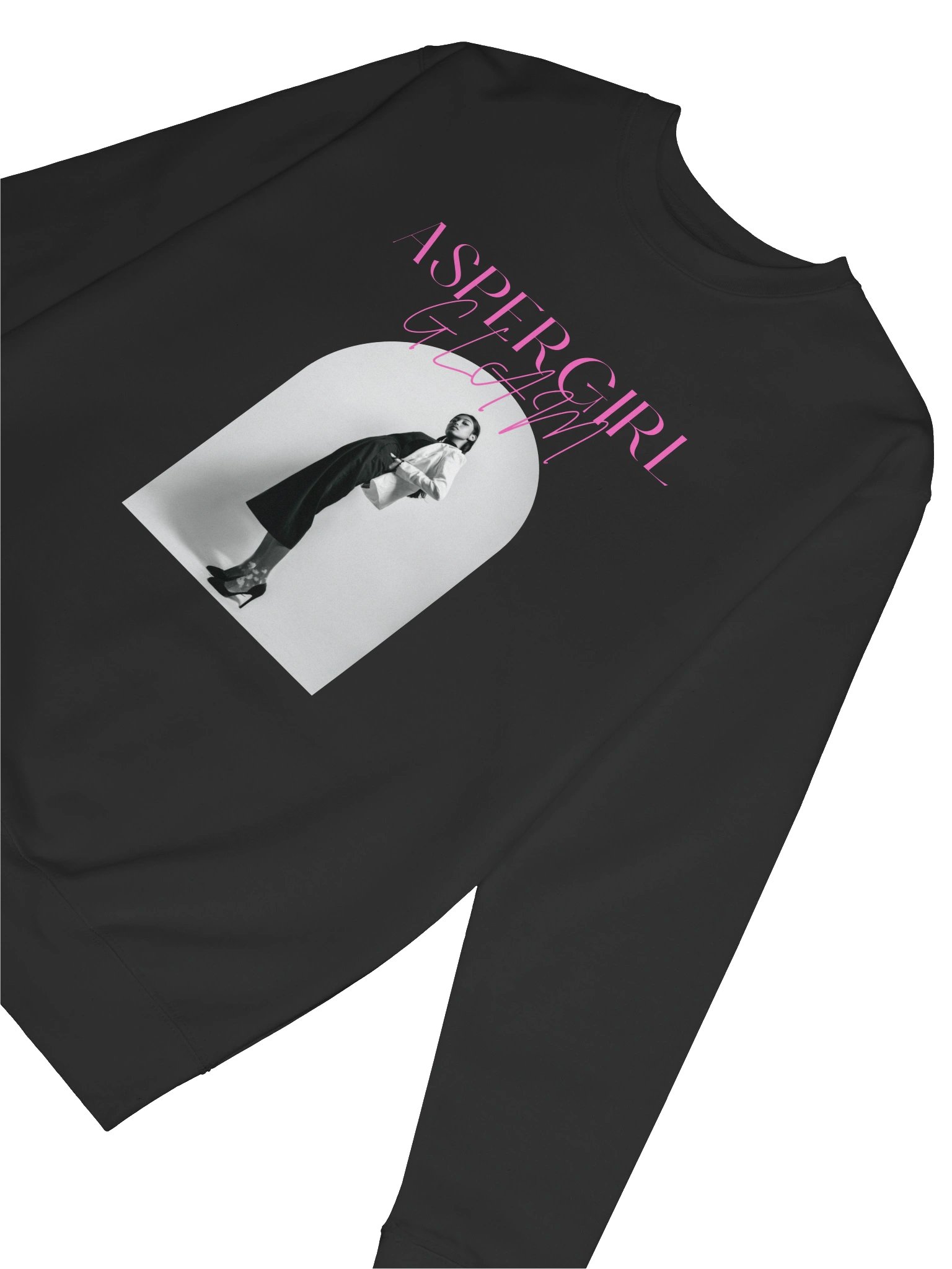 AsperGirl Glam Crewneck Black product image (5)