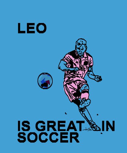 Leo is Great in Soccer

Jamie Moshe Straz

#lionelmessi