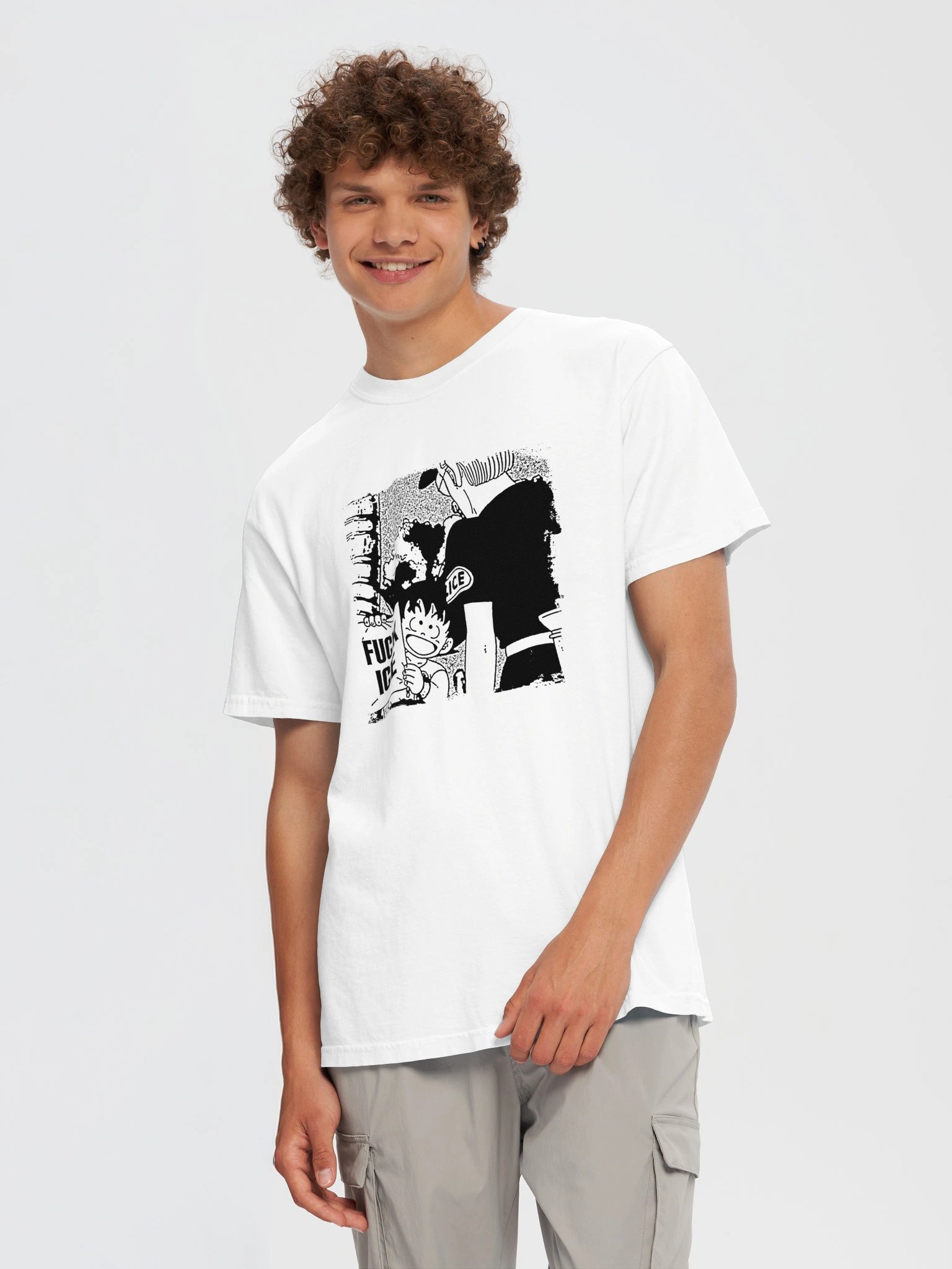 F*CK ICE - T-shirt. white vers. product image (2)