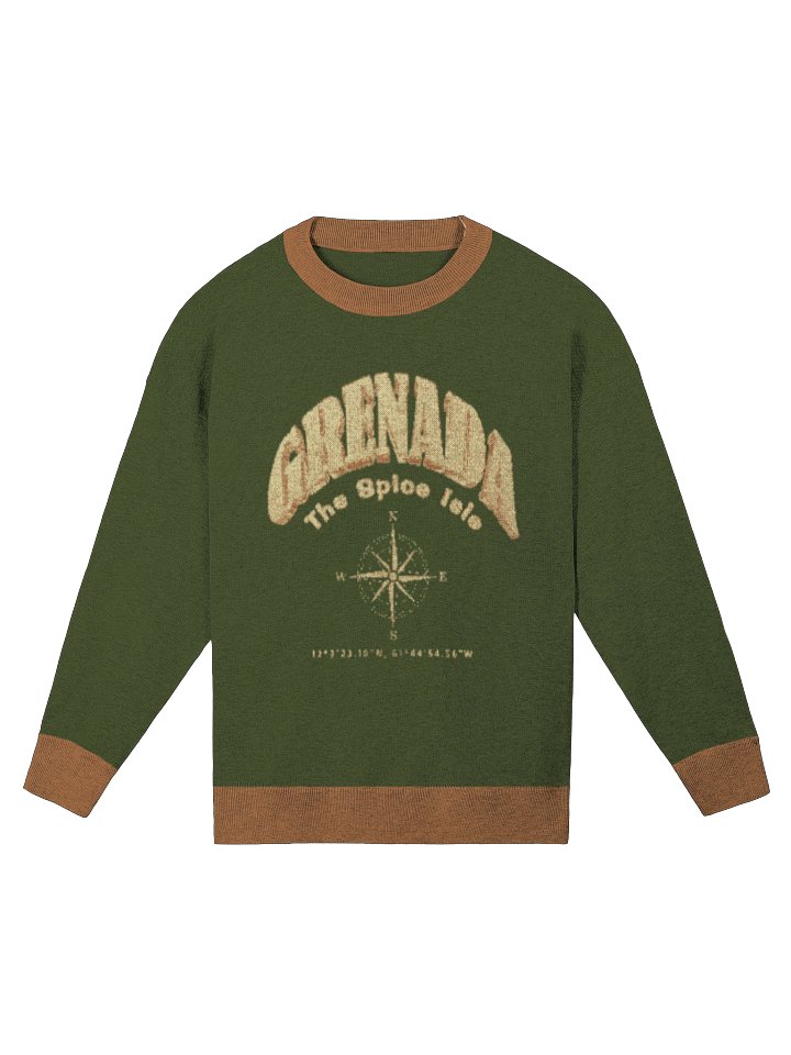 Compass - Jamaica - Vintage | Knitted Crewneck Sweater Relaxed Fit product image (1)