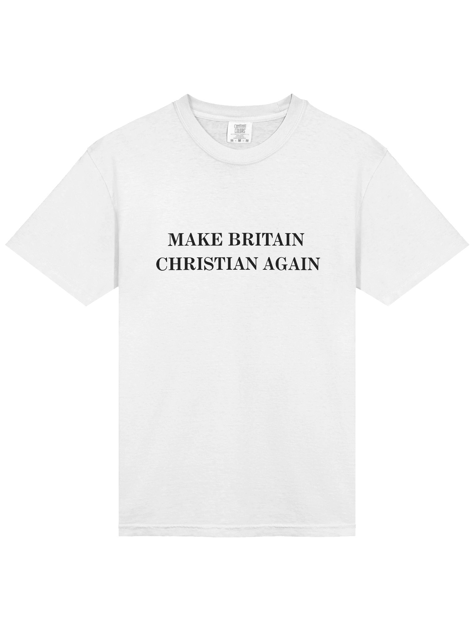 “Make Britain Christian Again” Heritage Tee product image (3)