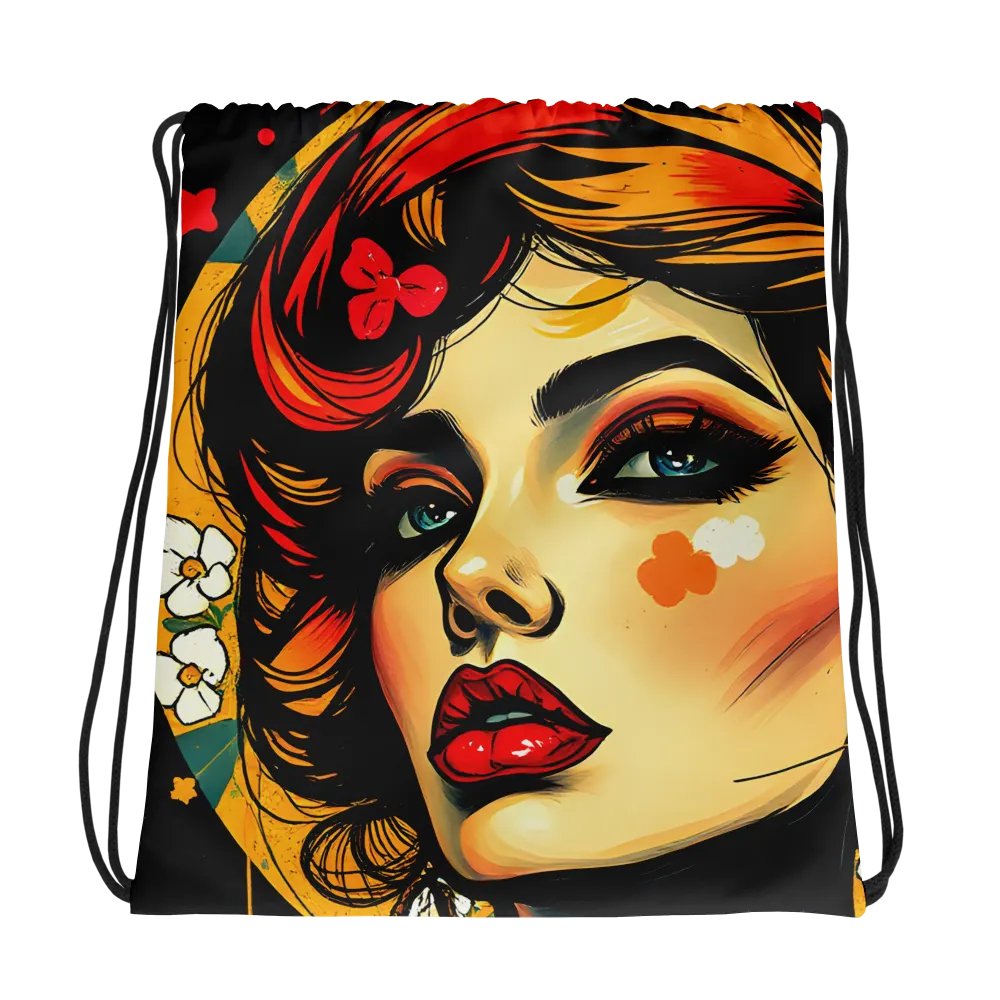 Pop Art Dreams Drawstring Backpack product image (1)