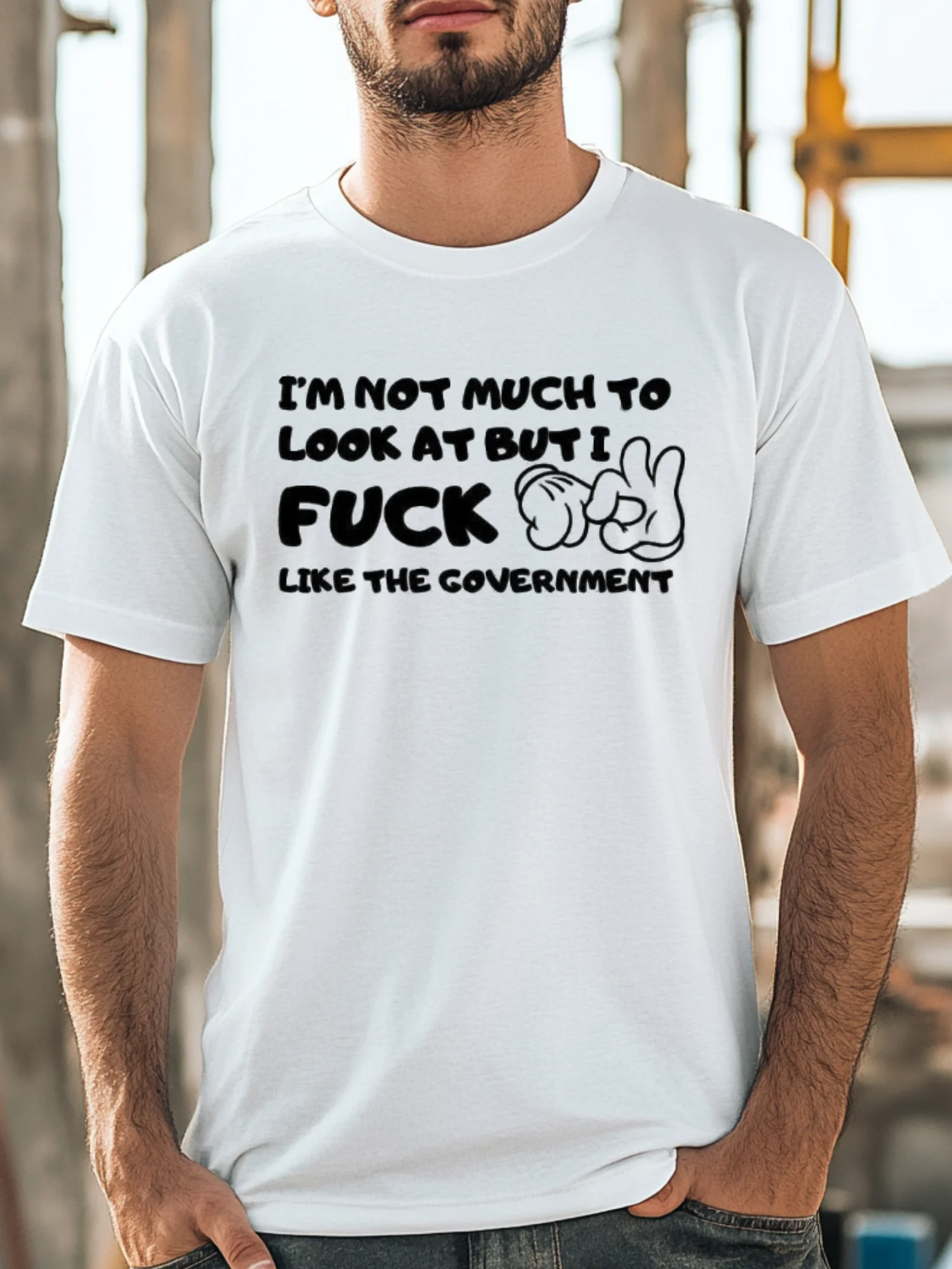 I'm Not Much To Look At But I Fuck Like The Government Shirt product image (3)