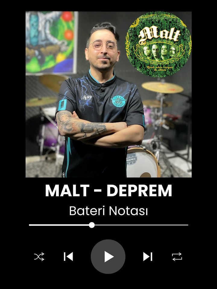 MALT - Deprem Bateri Notası product image (1)