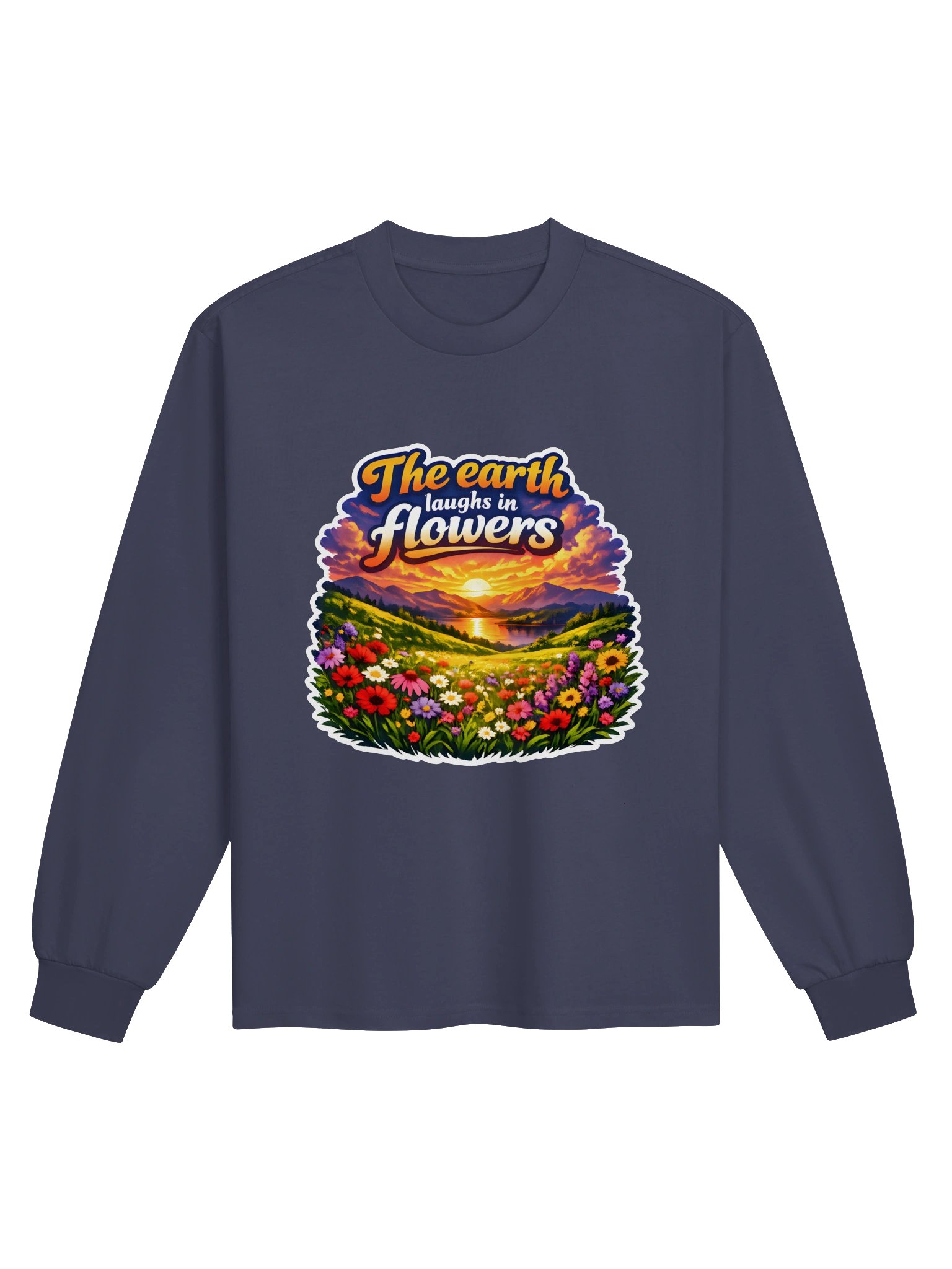 The Earth Laughs in Flowers Long Sleeve product image (1)