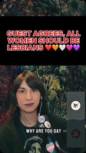 He opened with a meme, then offered “But men control things” as a selling point? Listen fella, we’re talking about orientatio...