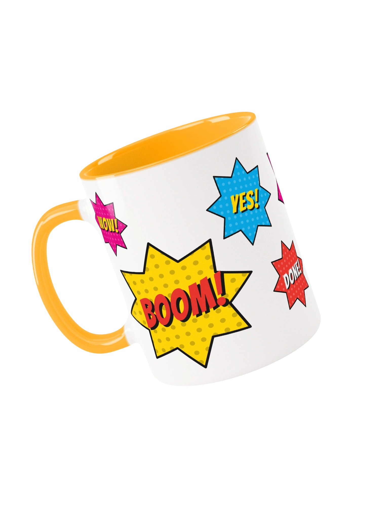 Bold Pop Burst Color-Inside Mug product image (5)