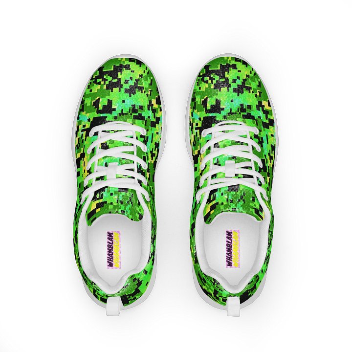 Pixelated Camo Men's Athletic Shoes product image (1)