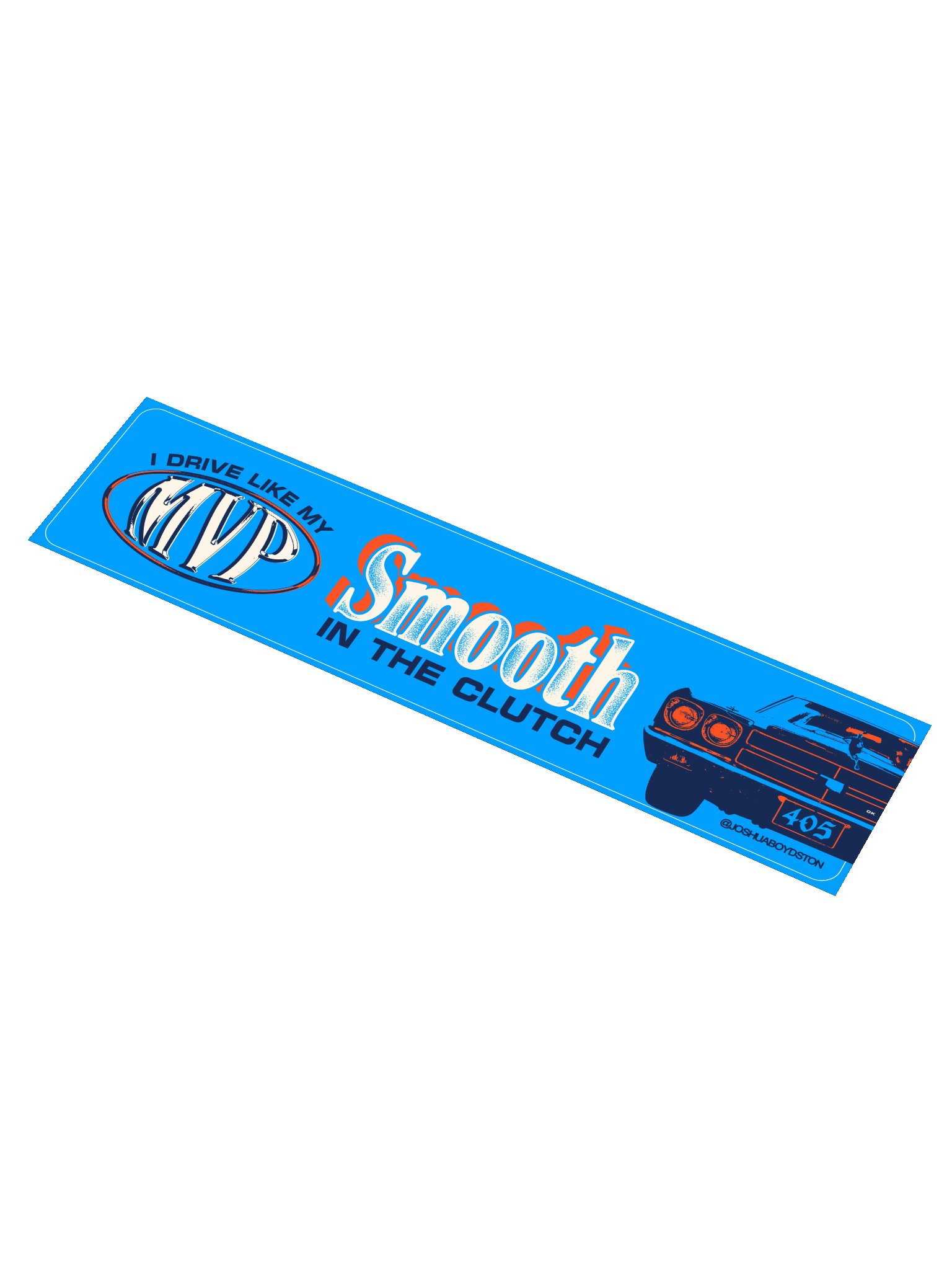 Smooth in the Clutch Bumper Sticker product image (1)