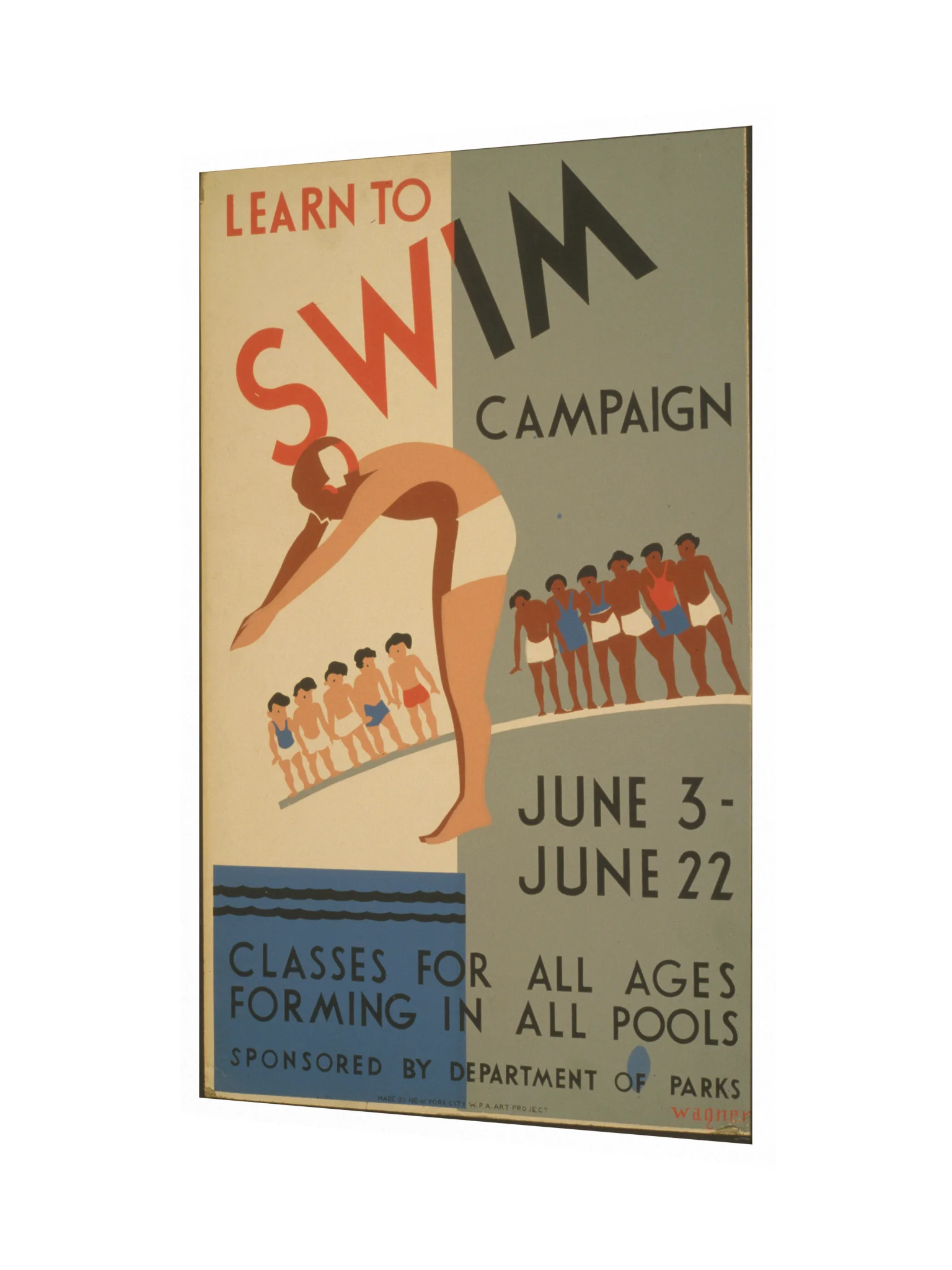 Learn to Swim Poster product image (3)