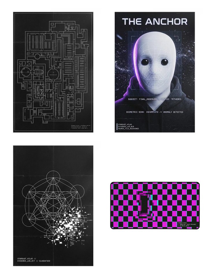 // BATTLESTATION_LOADOUT // THE_ARCHIVE_WALL - Complete Glitch Decor Set product image (2)