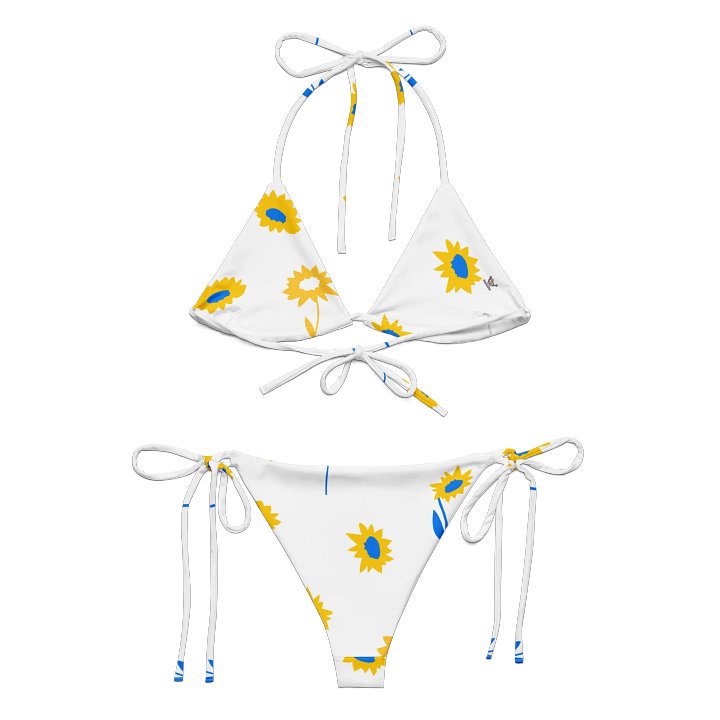 Sunflower Serenade Recycled Bikini Set product image (1)