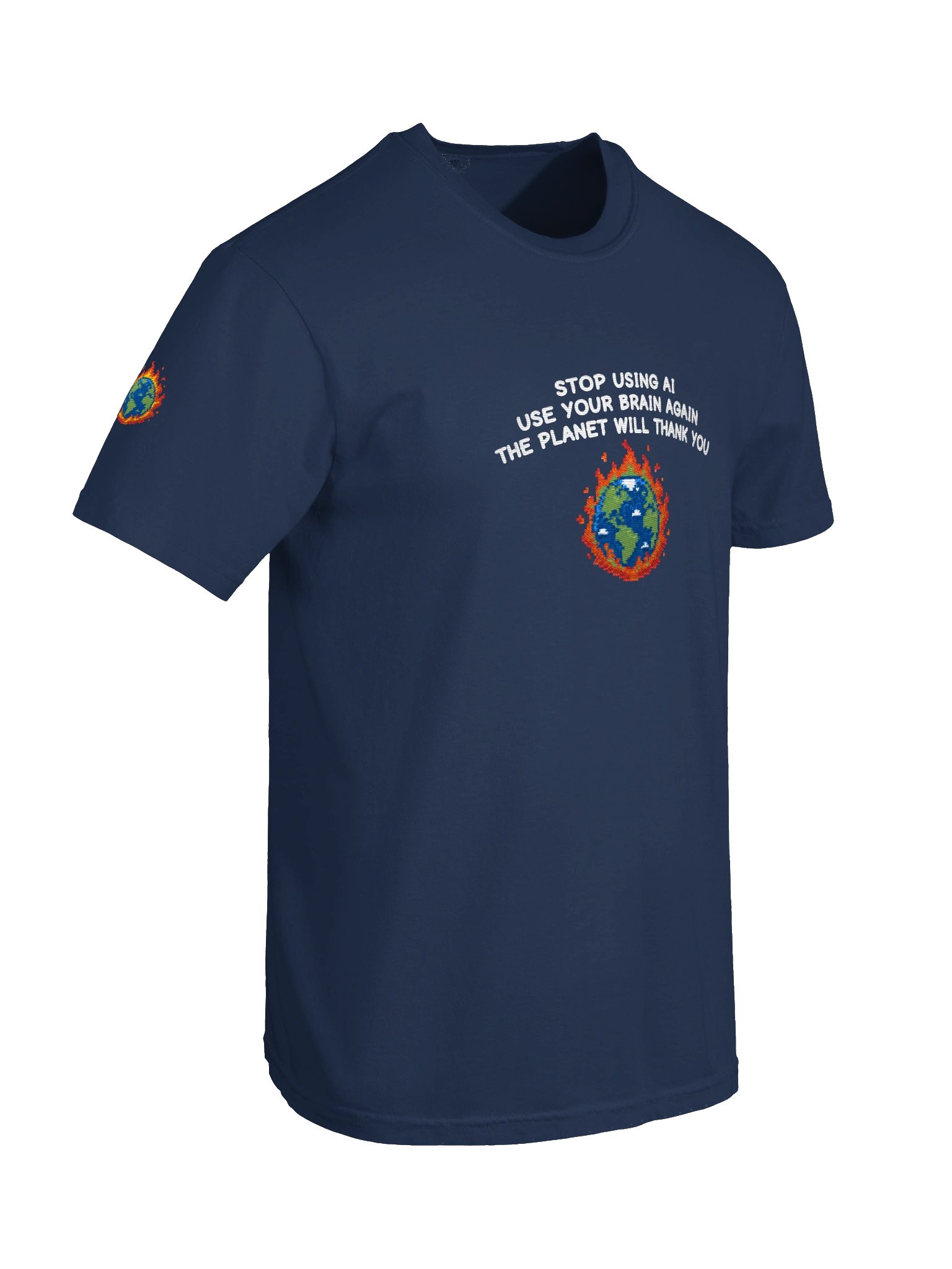 the planet will thank you | embroidered tee product image (5)