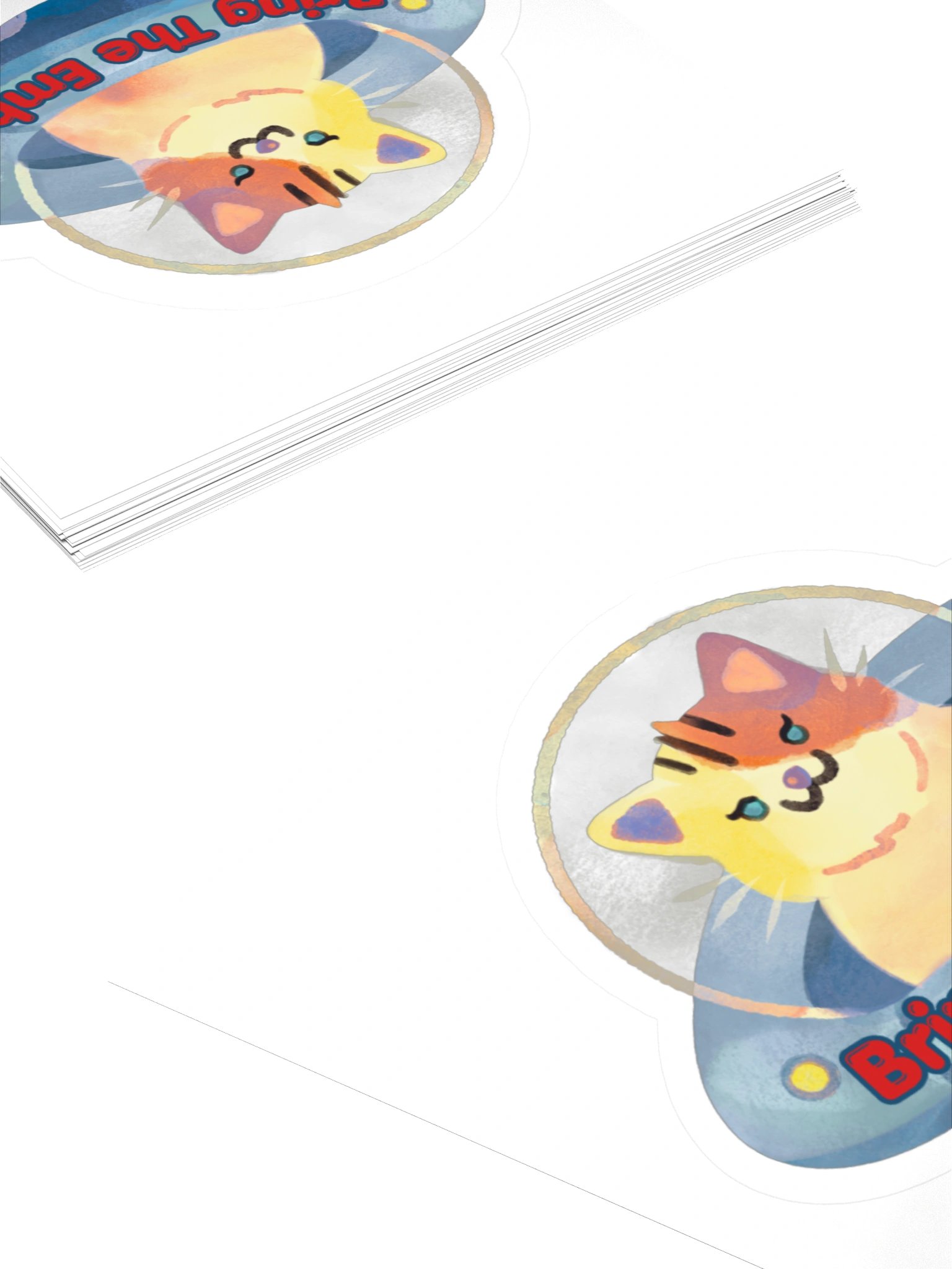 Bring The Ember - Space Cat Sticker product image (4)