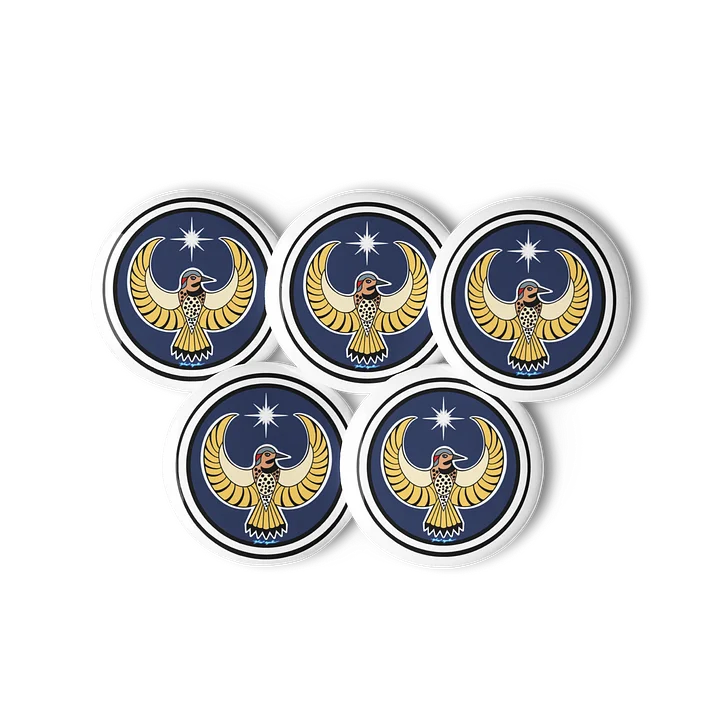 Northern Flicker- Resistance. AL (5-pack buttons) product image (2)